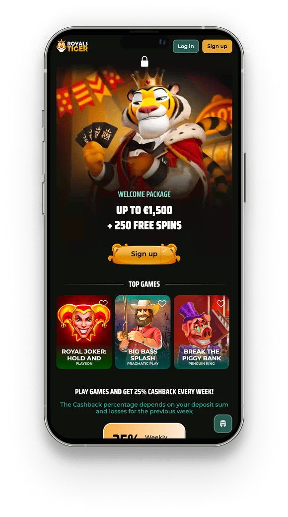 Royalstiger application